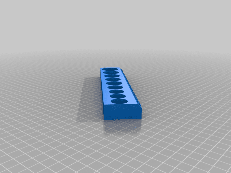 Harbor Freight simple socket holders 3d model