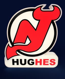 New Jersey Devils Sign – LED Strip Compatible 3d model