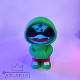 Bulbasaur Urban - By Colors 3d model