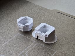 Cold-Shoe Mount Directional Snap - MultiboardRemix.STL 3d model