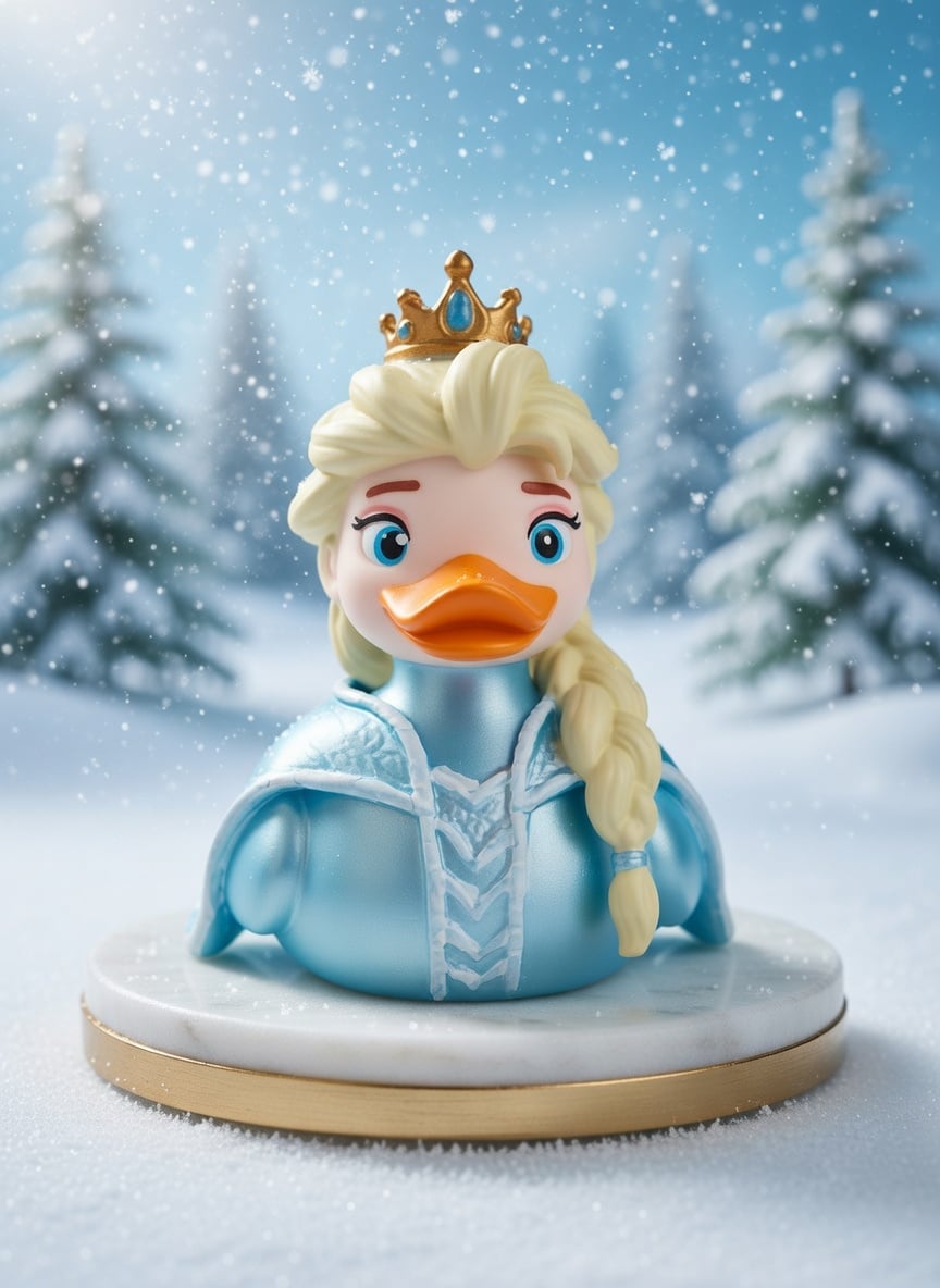 Frost Queen Duck 3d model
