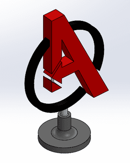 Avenger paper weight 3d model