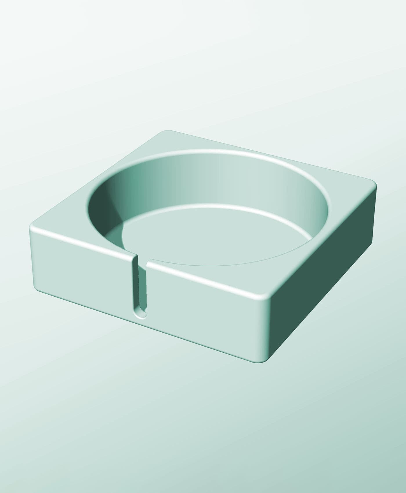 CS162-50-S Modular slotted component container modern decor 3d model