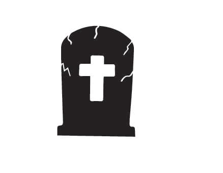 grave stone Halloween decoration 3d model