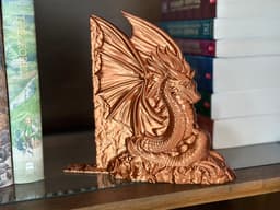 Dragon Bookend: Support-free 3d model