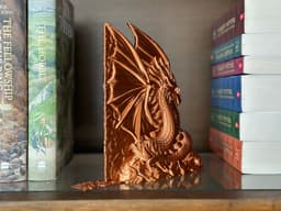 Dragon Bookend: Support-free 3d model