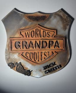 Harley Davidson grandpa tribute 3d model