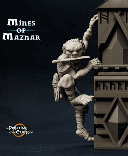 Maznar Goblin Army - 27 Minis 3d model