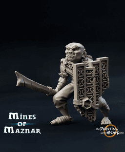 Maznar Goblin Army - 27 Minis 3d model