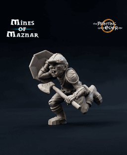 Maznar Goblin Army - 27 Minis 3d model