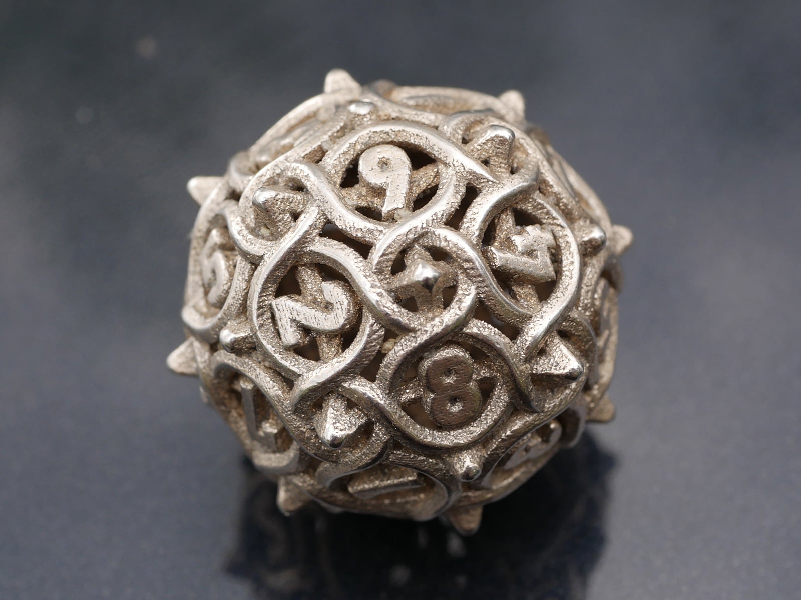Multiplicitous d8 3d model
