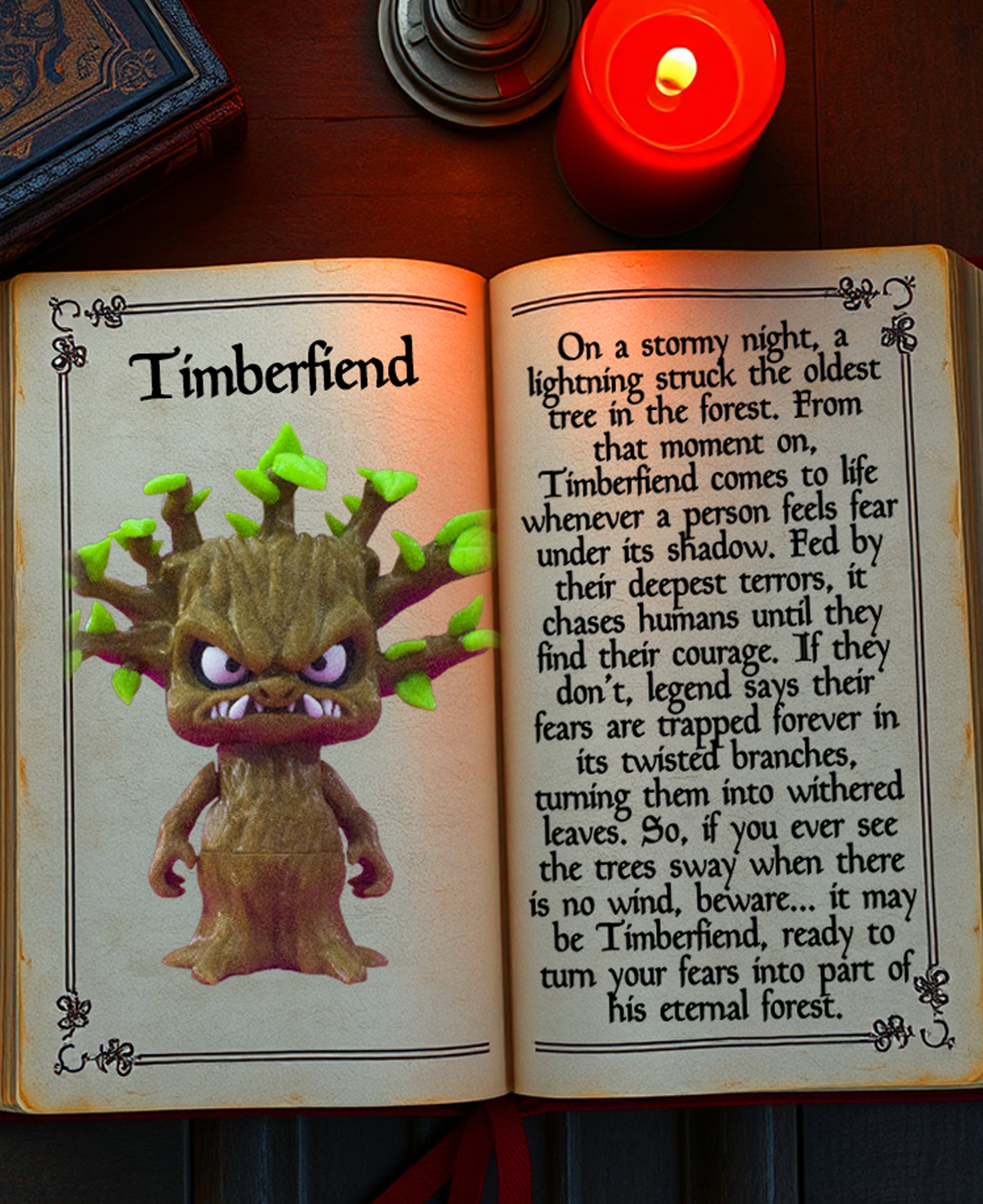 TimberFiend. 3d model