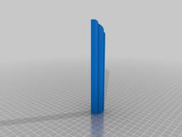 Decorative picture frame A3 3d model