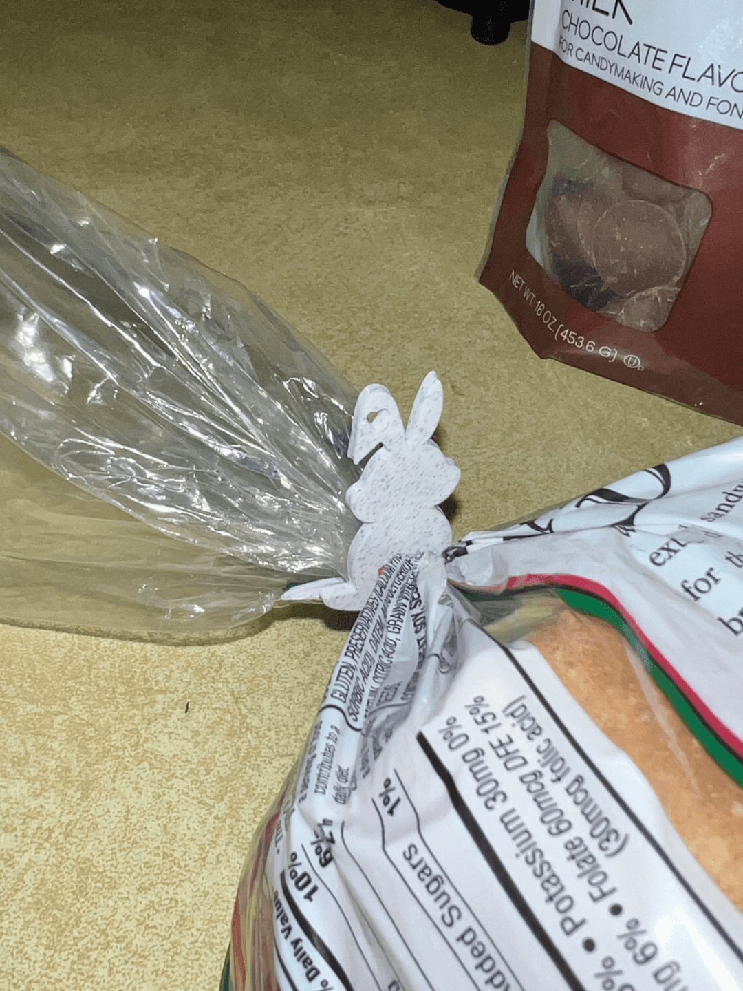 Bunny Bread Clip 3d model