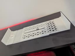 Comic Book and Record Bracket Stand 3d model