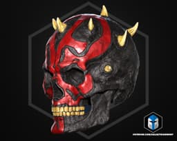 Darth Maul Skull - 3D Print Files 3d model