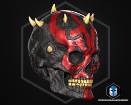 Darth Maul Skull - 3D Print Files 3d model