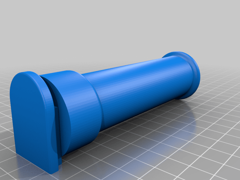 Dual spool holder Roller remix 3d model