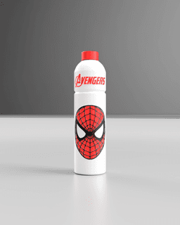 MARVEL WATER BOTTLE (SPIDER MAN) 3d model