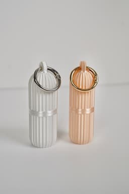 LIPPIA Lip Balm Holder Keychain I Chapstick Holder 3d model