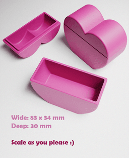 Heart Box 3d model