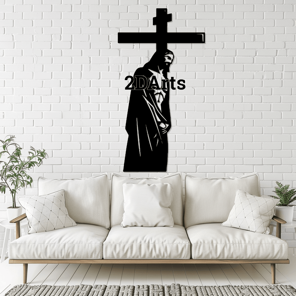 Jesus 2D Wall Art/Window Art 3d model