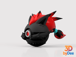 Zoroark Pokeball 3d model