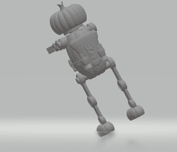 FHW: Halloween Robot Updated 3d model