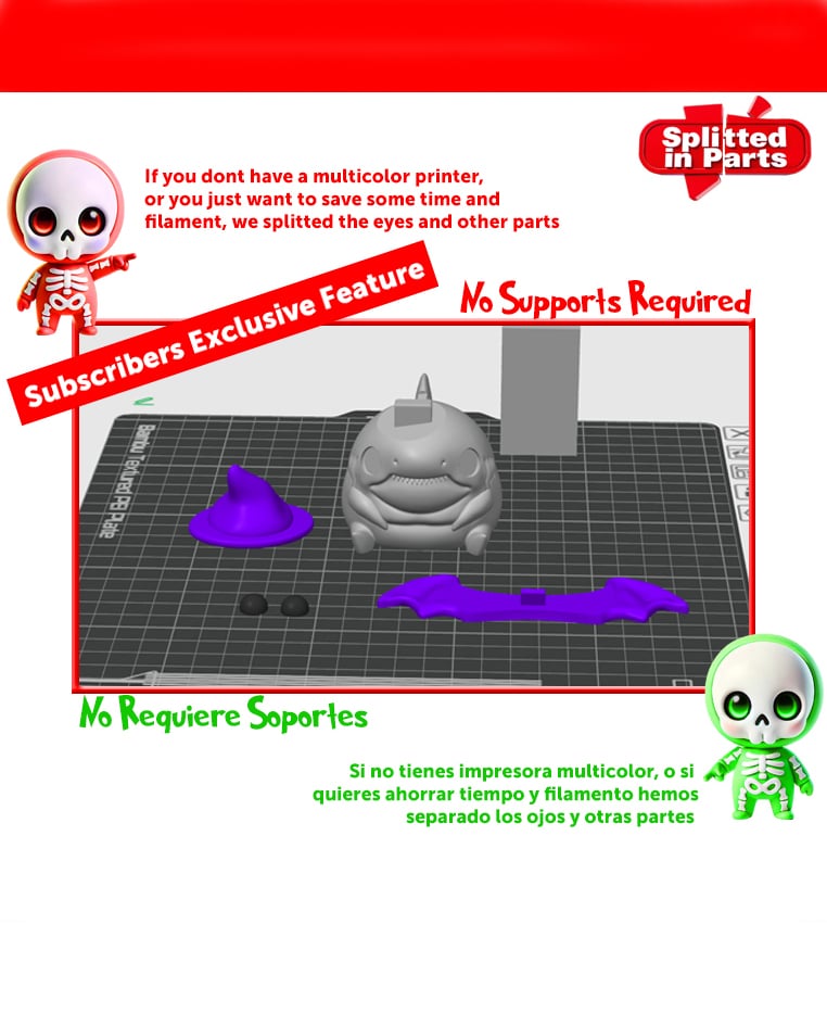 Spooky Shark 3d model