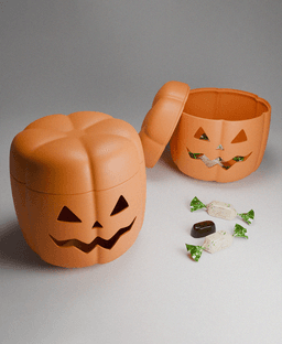 Pumpkin Candy Box for Halloween 3d model