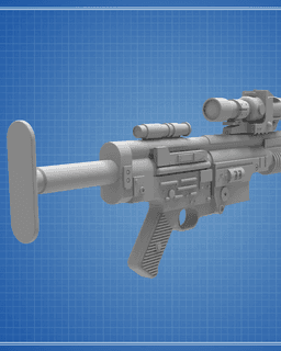 A280C Blaster - Star Wars 3d model