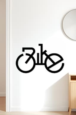 Bike Wall Art, Wall Decor, Home Decor 3d model