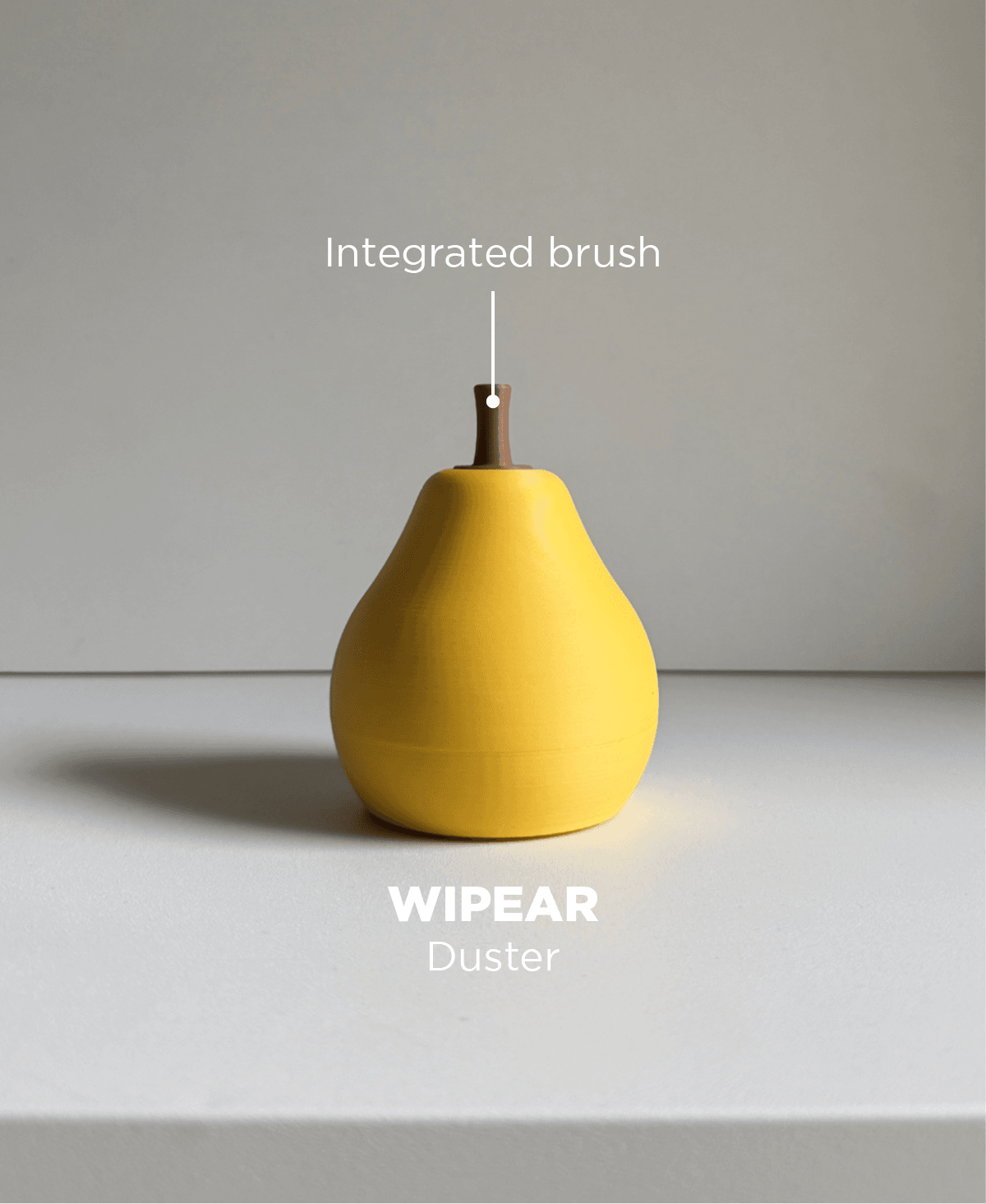 Wipear, build plate cleaner with brush. 3d model