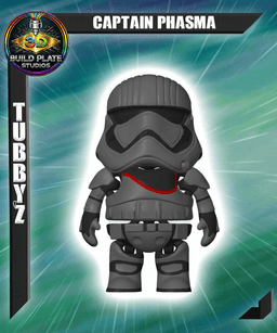 STAR WARS Captain Phasma Multicolor Flexi Print-In-Place 3d model