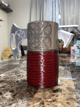 Viking Axe Can Cup 3d model