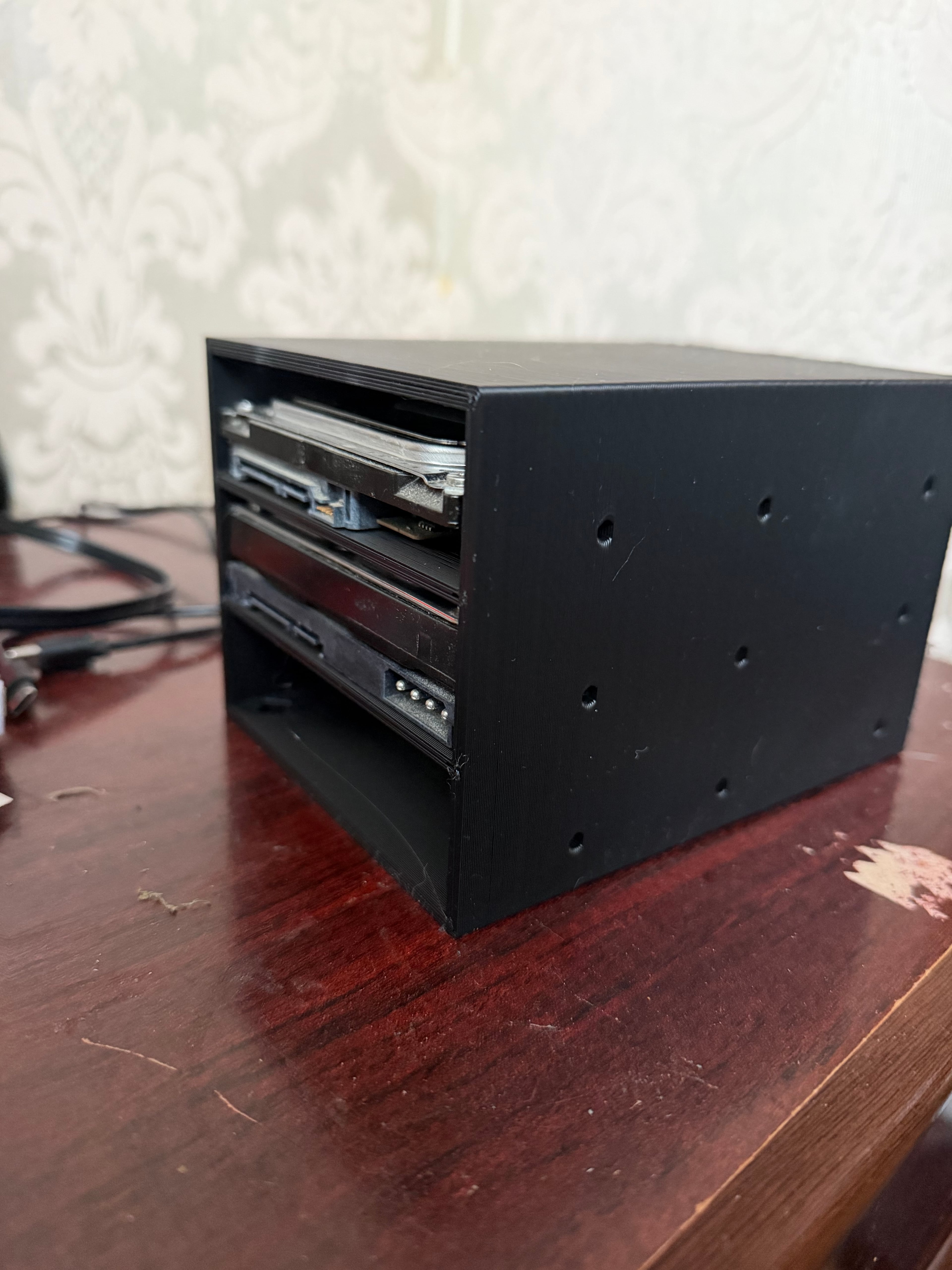 3.5" Hard Drive Cage 3d model