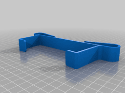 Car sun visor tissue box holder 3d model