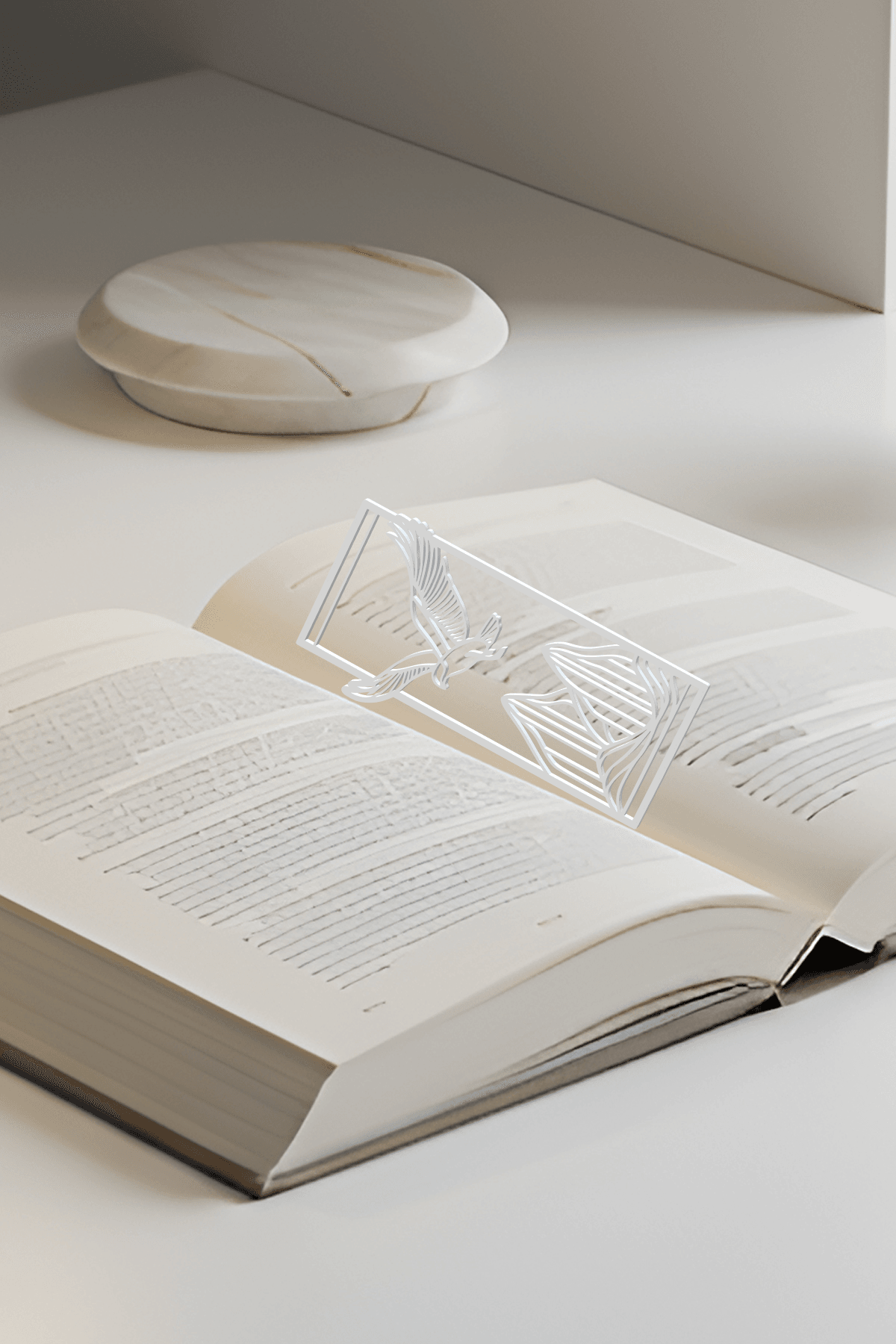 Eagle Bookmark, Gift Idea 3d model