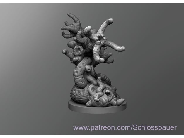 Mutated Parasite 3d model