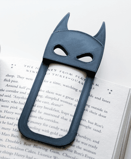 Batman Bookmark - DC Superheroes 3d model