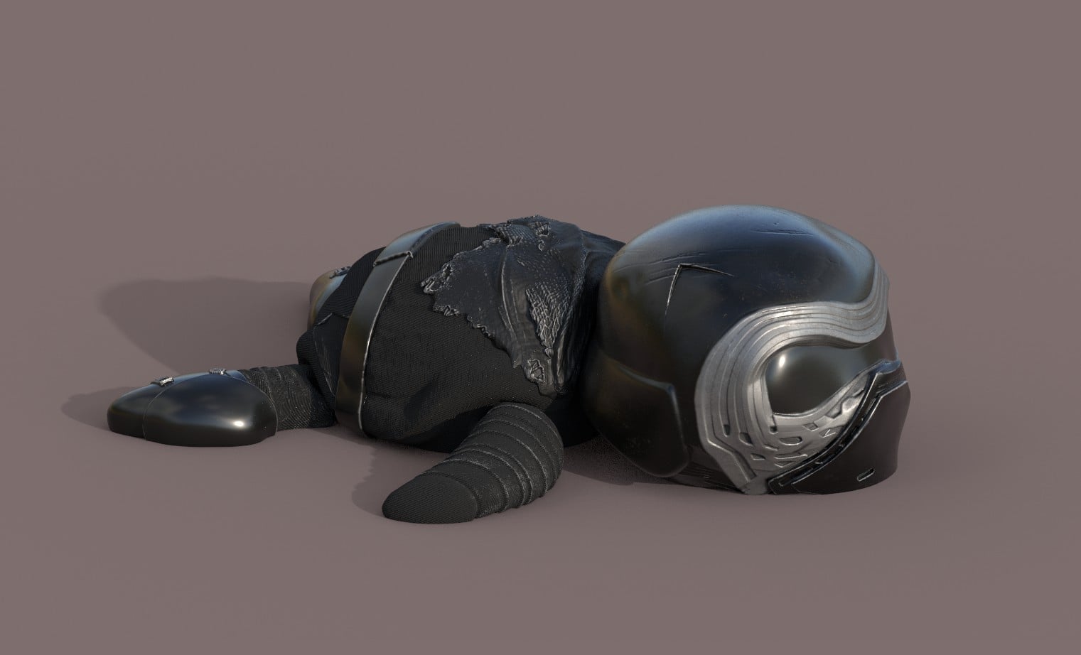 Super Turtle Kylo Ren 3d model