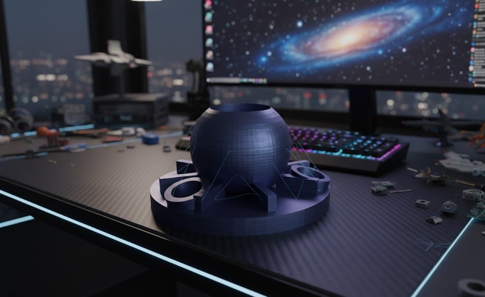 Astro-Vault Desktop Command 3d model