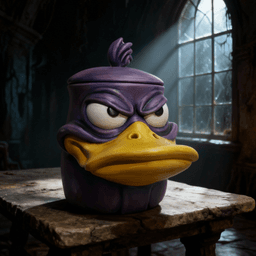 Angry Duck Jar 3d model