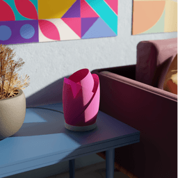 Multicolor Table Lamp 3d model