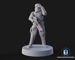 1:48 Scale Shoretroopers - 3D Print Files 3d model