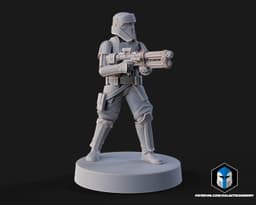 1:48 Scale Shoretroopers - 3D Print Files 3d model