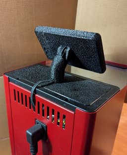 Gaggiuino Gen3 LCD Simple Funnel Mount 3d model