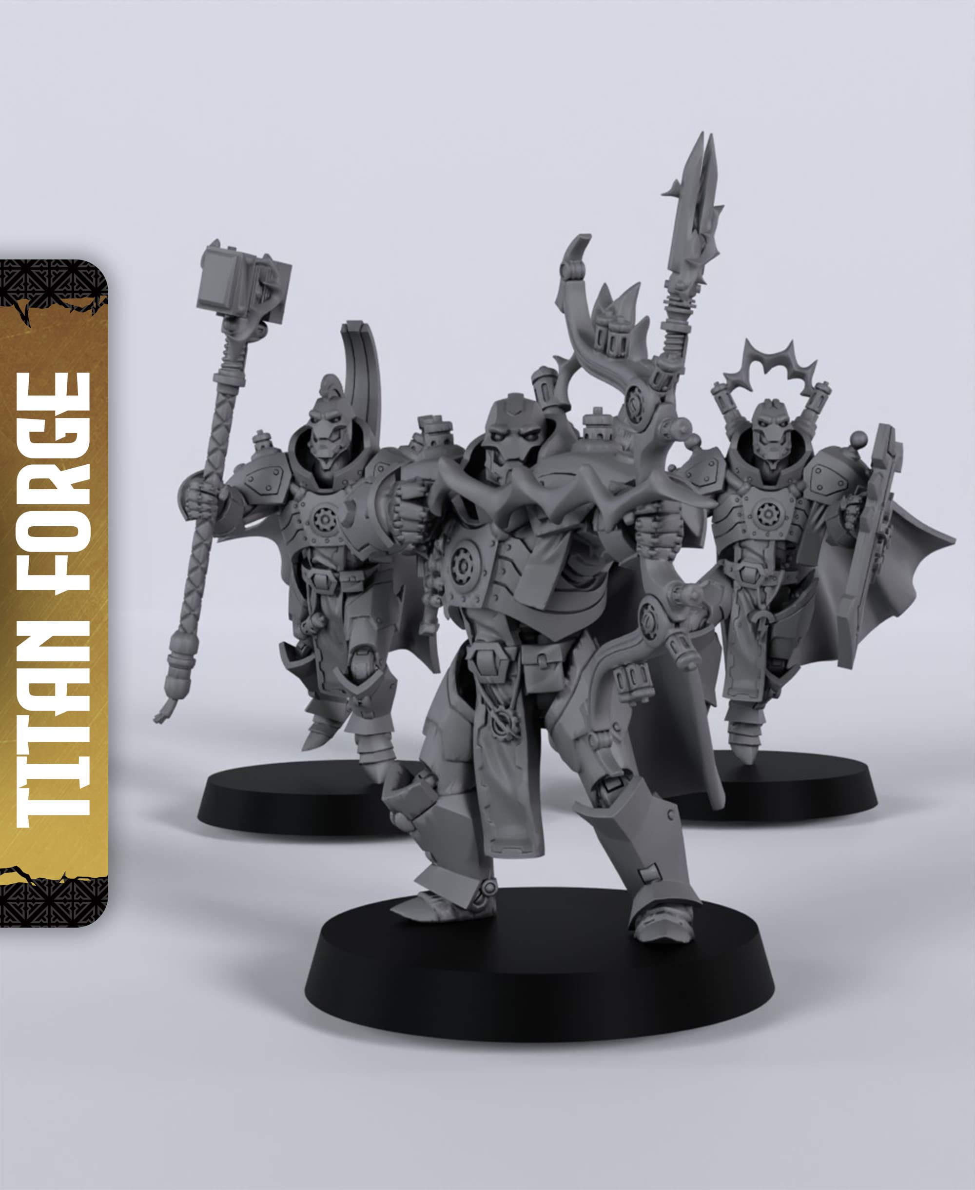 Construct Autonoms Full Pack - With Free Dragon - 5e DnD Inspired for RPG and Wargamers 3d model