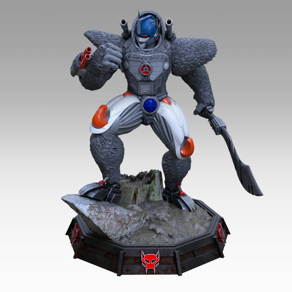Optimus Primal 3d model
