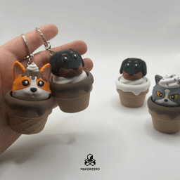 Ice Cream Buddies Clickers 3d model